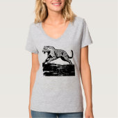 Wildlife Jaguar Sprint Grijs T-shirt (Voorkant)