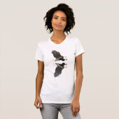Wildlife Landing Bald Eagle T-shirt (Voorkant volledig)