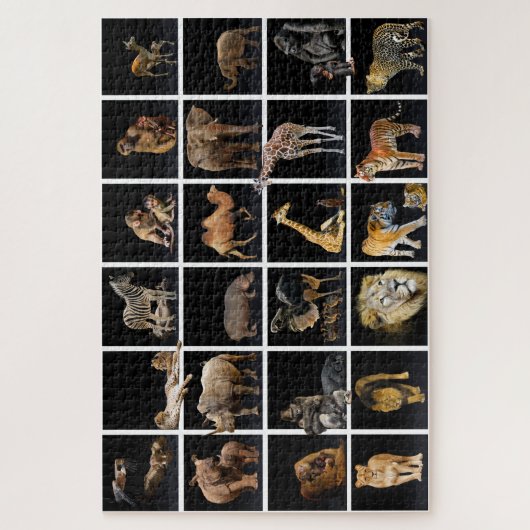 Wildlife Legpuzzel (Verticaal)