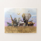 Wildlife Legpuzzel (Horizontaal)