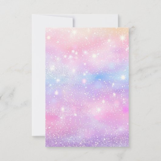 Wildlife Leuke Dieren Roze Verjaardagsfeest Bedankkaart (Achterkant)