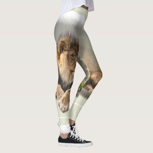 Wildlife Lion Lover Leggings (Rechts)