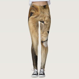 Wildlife Lion Lover Leggings