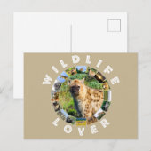 Wildlife Lover Spotted Hyena Briefkaart (Voorkant / Achterkant)