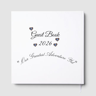 Wildlife Lover Wedding memorial Foil Guestbook Gastenboek