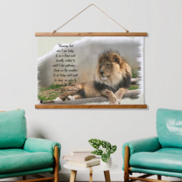 Wildlife Lovers De Leeuw Hangend Wandkleed