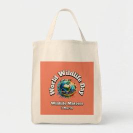 Wildlife Matters. Wereld Natuur Dag (WWD) Tote Bag