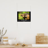 Wildlife Motivatie Posters Buffalo Teamwork (Keuken)