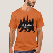 Wildlife nature forest animals gift t-shirt (Voorkant)