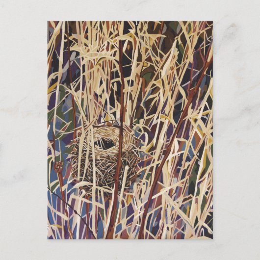 Wildlife Nest Art Briefkaart (Voorkant)