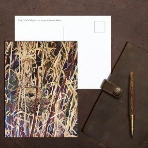 Wildlife Nest Art Briefkaart