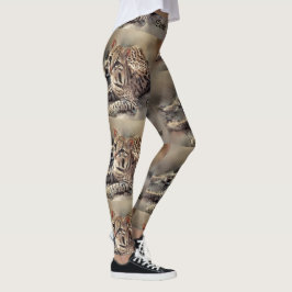 Wildlife Ocelot Lover Leggings