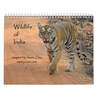 Wildlife of India Calendar Kalender
