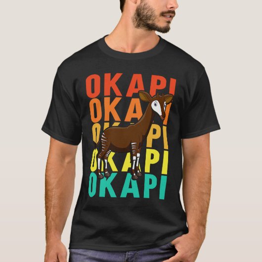 Wildlife Okapi T-shirt (Voorkant)