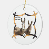 Wildlife ornament, donkeys, Oatman, Arizona Keramisch Ornament (Links)
