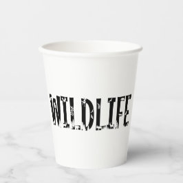 Wildlife Outdoors Dieren Natuur Forest Paper cup Papieren Bekers