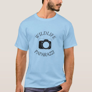 Wildlife Paparazzi - Fotografe T-shirt