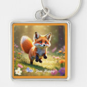 "Wildlife Play Scene" Sleutelhanger (Voorkant)