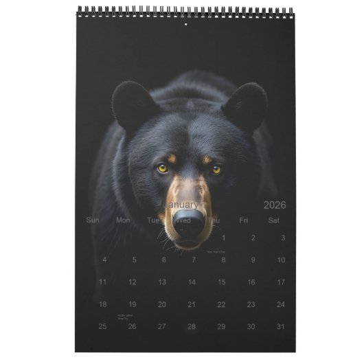 Wildlife Portret Kalender (Jan 2026)