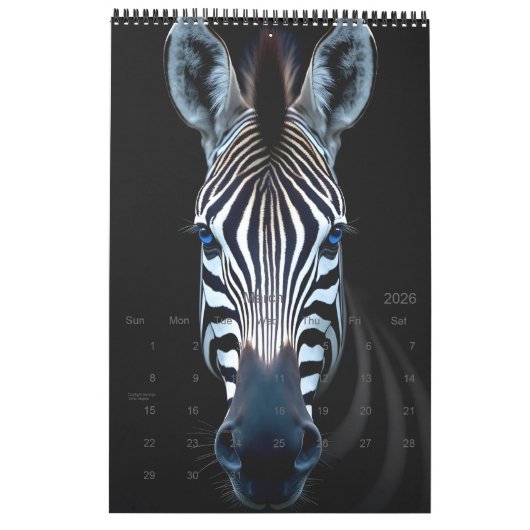 Wildlife Portret Kalender (Mar 2026)
