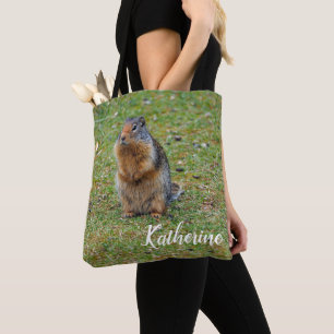 Wildlife Prairie Dog Mammal Foto Tote Bag