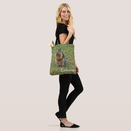 Wildlife Prairie Dog Mammal Foto Tote Bag (Op model)