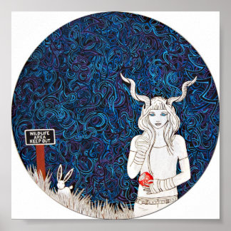 Wildlife Print door Meghan Oona Clifford