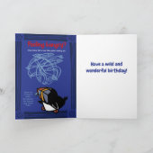 Wildlife Puffins Puzzle Wenskaart Kaart (Binnen)