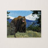 Wildlife Puzzel-Beer Legpuzzel (Horizontaal)