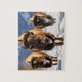 Wildlife Puzzel-Buffalo Legpuzzel (Verticaal)