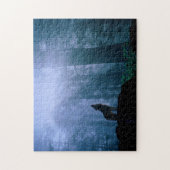 Wildlife Puzzel-Deep Bossen Wolf Legpuzzel (Verticaal)