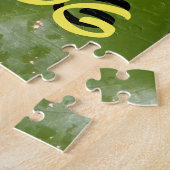Wildlife Puzzel: Red Eyed Gaudy Frog Jigsaw Puzzel (Zijkant)