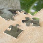 Wildlife Puzzle: Colorful Red Parrot Legpuzzel (Zijkant)