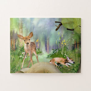 Wildlife Puzzle-Deer Legpuzzel
