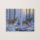 Wildlife Puzzle-Deer Legpuzzel (Horizontaal)