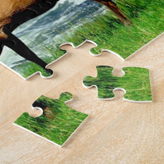 Wildlife Puzzle-Elk Legpuzzel (Zijkant)