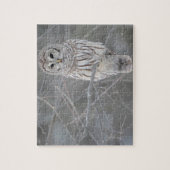 Wildlife Puzzle-Owl Jigzaag Puzzle Legpuzzel (Verticaal)