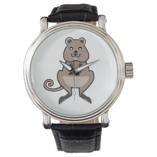 Wildlife - QUOKKA - Hand dageraad - buideldieren - Horloge