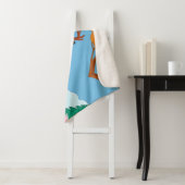 Wildlife Raccoon Chipmunk Rabbit Deer Herfst Lands Sherpa Deken (In situ)