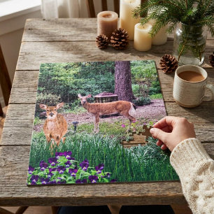 Wildlife Ree Collage Foto Legpuzzel
