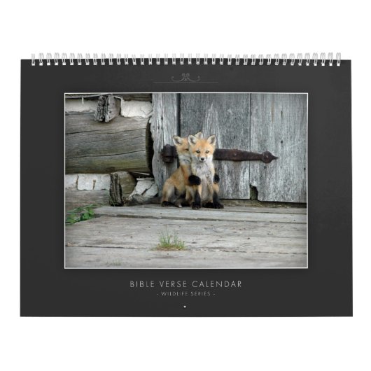 Wildlife reeks van de Bijbelse Verse Kalender (Hoes)