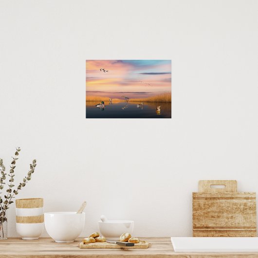 Wildlife Reserve Poster (Keuken)