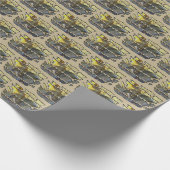 Wildlife Ripped Lion Feast Cadeaupapier (Hoek)