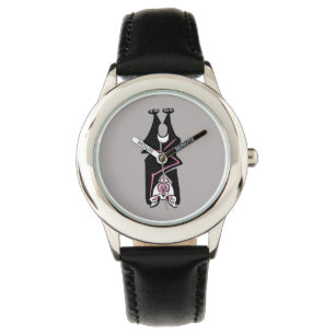 Wildlife - Roze & Zwarte Vleermuis - Natuur - Cons Horloge