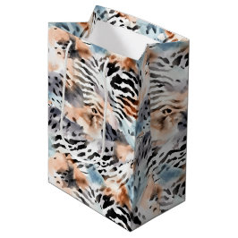 Wildlife Safari Dieren Bont Prints Patronen Medium Cadeauzakje