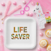Wildlife Saver Papieren Bordje (Feest)
