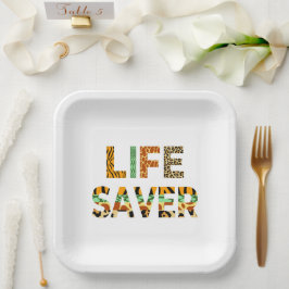 Wildlife Saver Papieren Bordje