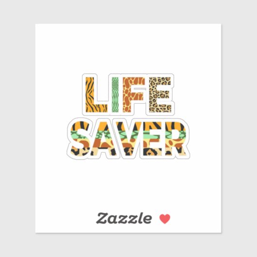 Wildlife Saver Sticker (Vel)