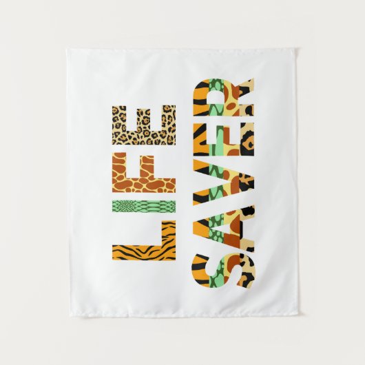 Wildlife Saver Wandkleed (Voorkant)