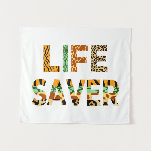 Wildlife Saver Wandkleed (Voorkant (horizontaal))